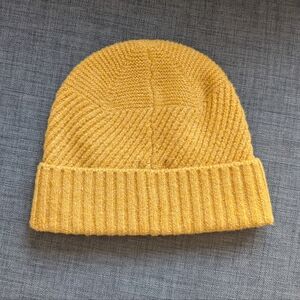 Yellow beanie
